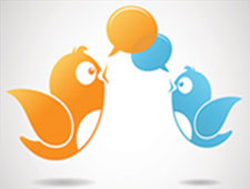 graphic of twitter birds