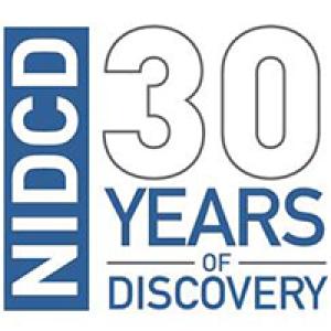 NIDCD's 30th anniversary graphic.