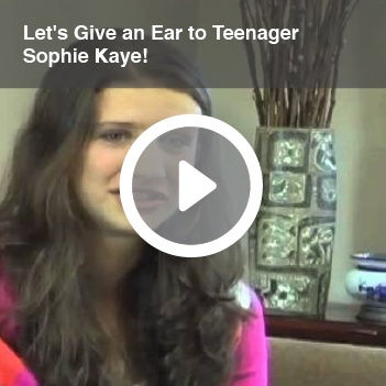 Video titled Let's Give an Ear to Teenager Sophie Kaye!